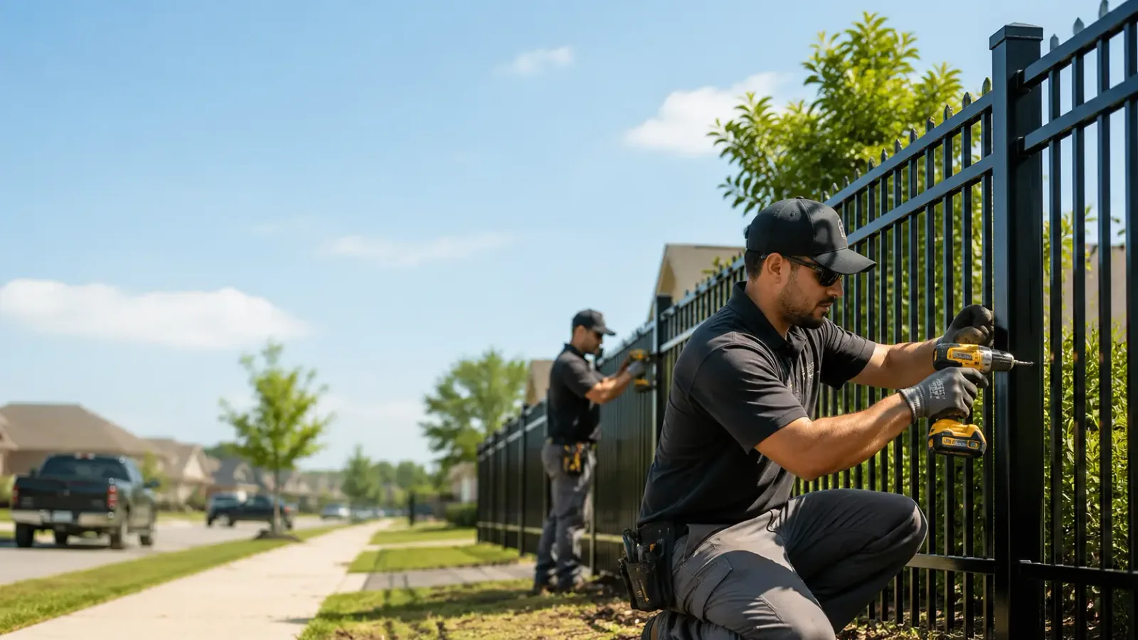 Metal Fence Installation in Macon, GA